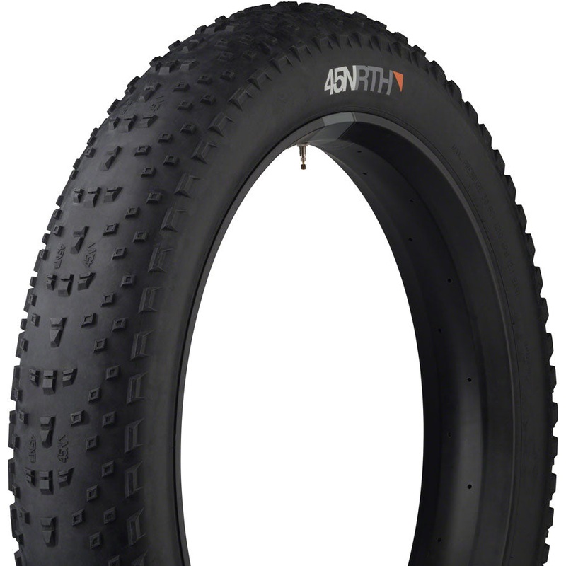 45NRTH Husker Du Tire – 26 x 4.8 Tubeless Folding Black 120 TPI