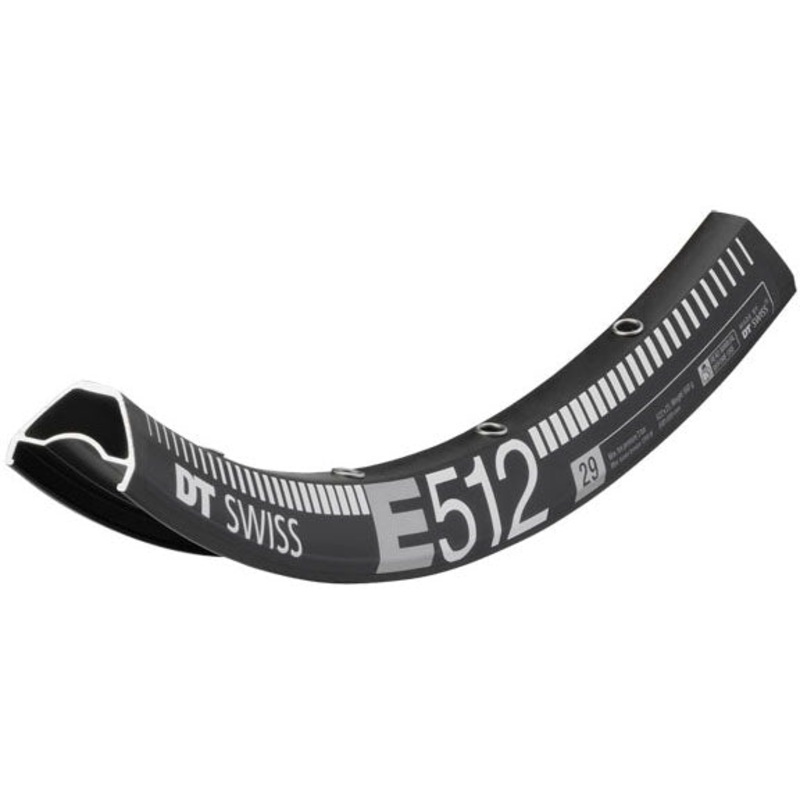 DT Swiss E 512 Tubeless Ready 29″ Disc Rim 32h Black