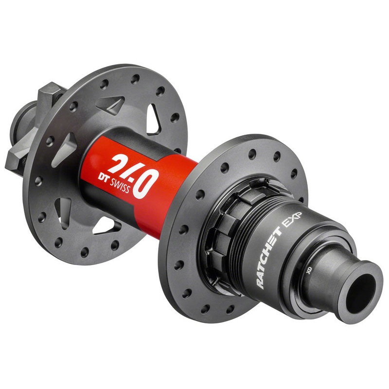 DT Swiss 240 EXP Rear Hub – 12 x 148mm, 6-Bolt, XD, Black/Red, 28H, 54pt