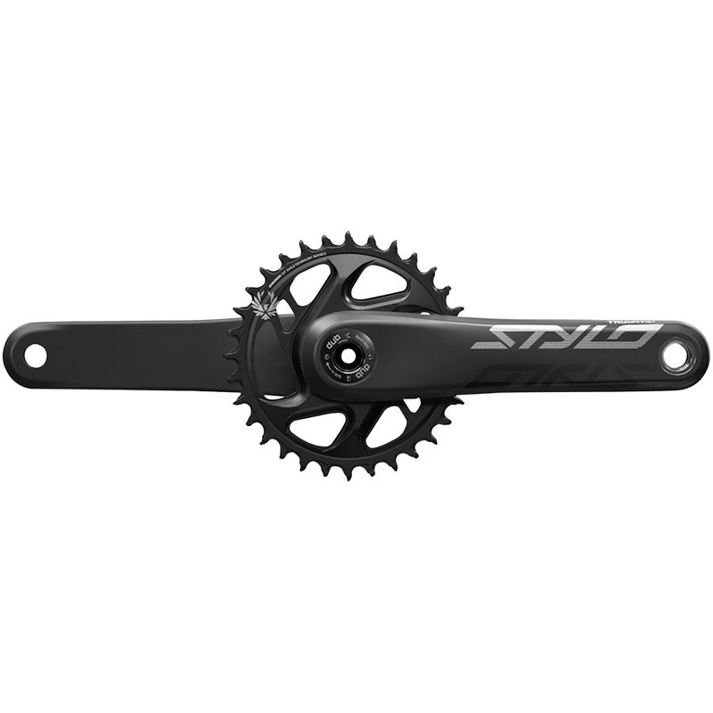 Truvativ Stylo Carbon DUB Crankset Speed: 11/12 Spindle: 28.99mm BCD: Direct Mount 34 DUB 170mm Cannondale AI Black