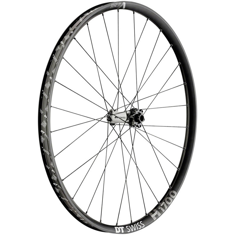 DT Swiss H 1700 Spline 30 Front Wheel 29″ 15 x 110mm Boost 6-Bolt BLK Ebike