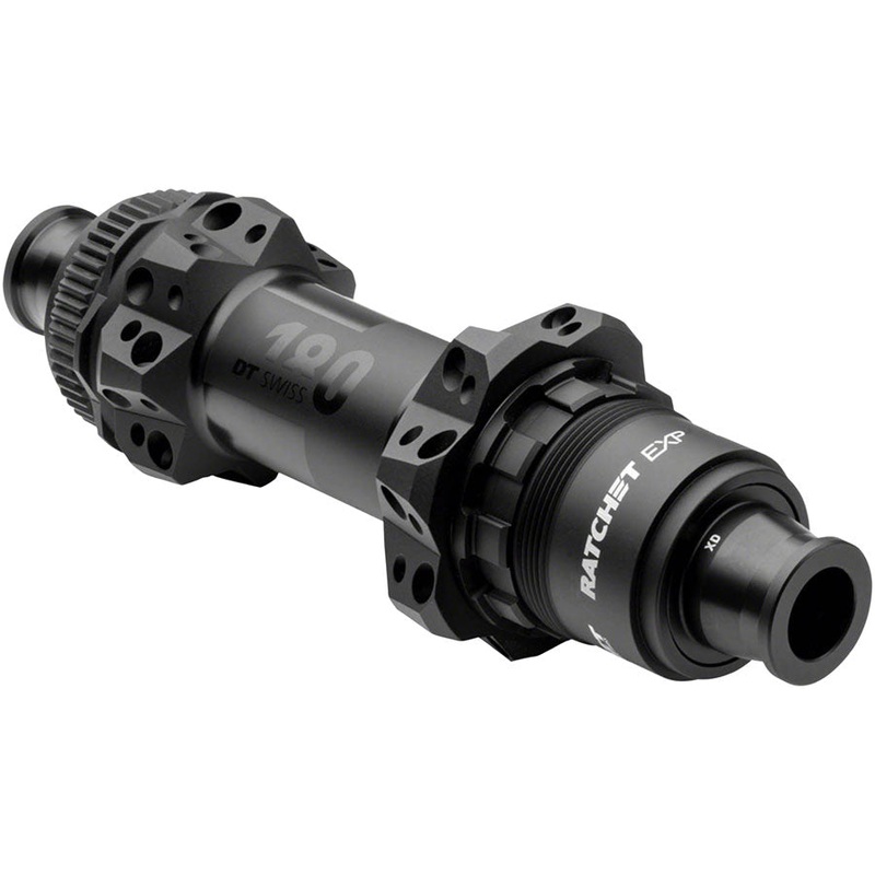 DT Swiss 180 EXP Rear Hub – 12 x 148mm Center-Lock XD BLK 28H Straight Pull 36pt