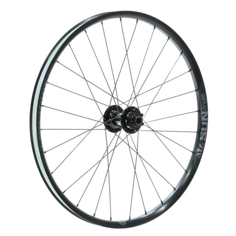 SunRingle Duroc 30 Expert 24″ Front 110×15 Wheel – Black