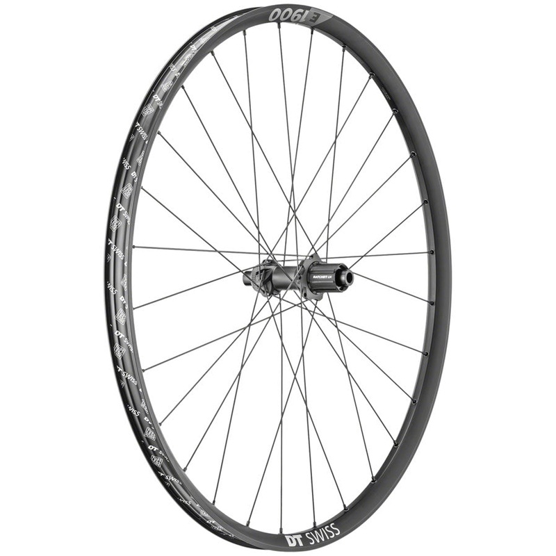 DT Swiss E 1900 Spline 30 Rear Wheel – 29″ 12 x 142mm Center-Lock HG 11 MTN BLK