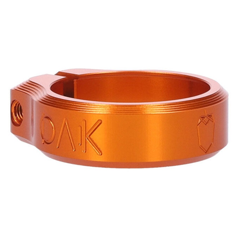 OAK Components Orbit Seatpost Clamp 36.4mm Orange