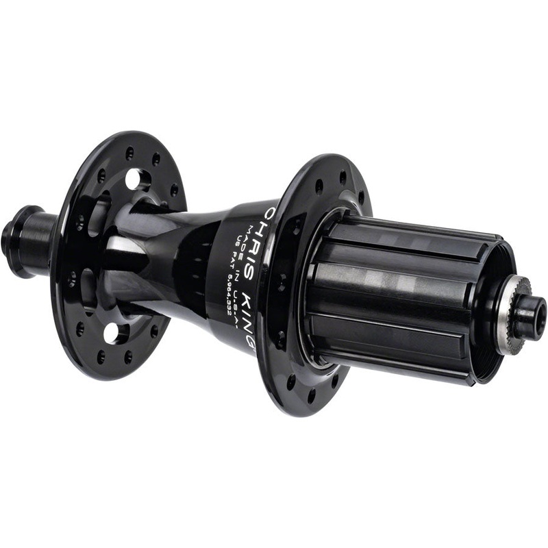 Chris King R45 Rear Hub – QR x 130mm Rim Brake HG 11 Road Black 32H