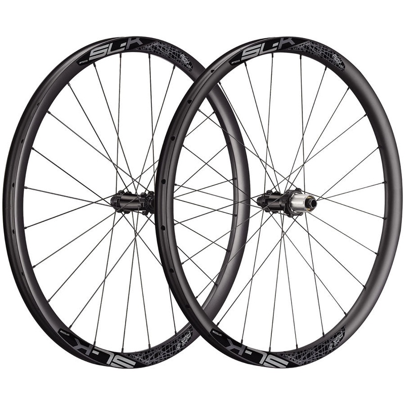 FSA SL-K AGX i25 Wheelset 29″ Diameter 24/24H Spoke Count Thru Axle 12mm Disc Brake Center Lock Rotor Mount SRAM MS 12-Speed  Carbon
