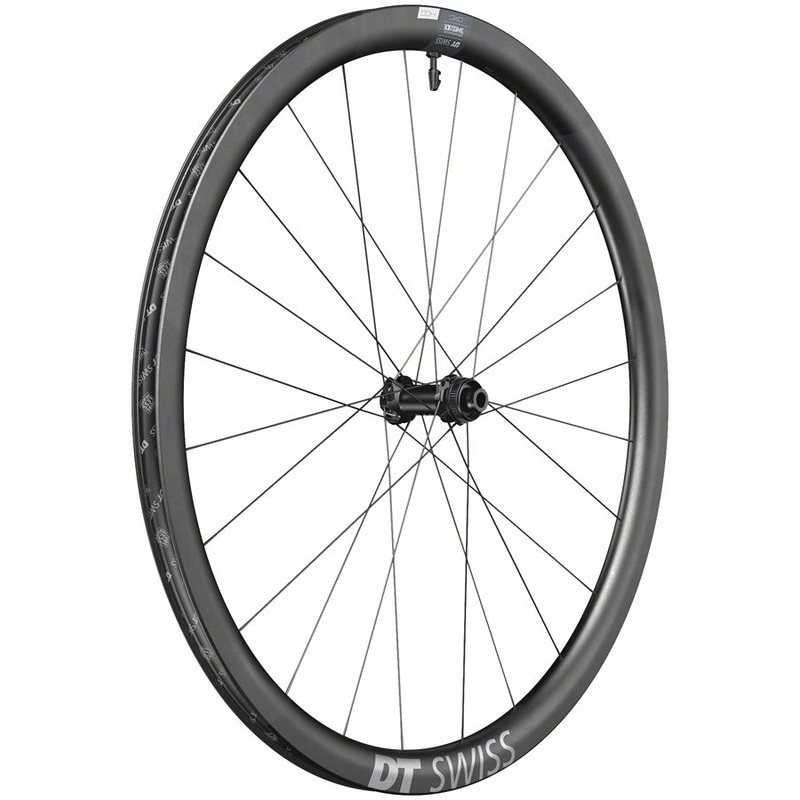 DT Swiss CRC 1400 Spline 35 Front Wheel – 700 12 x 100mm Center-Lock Black