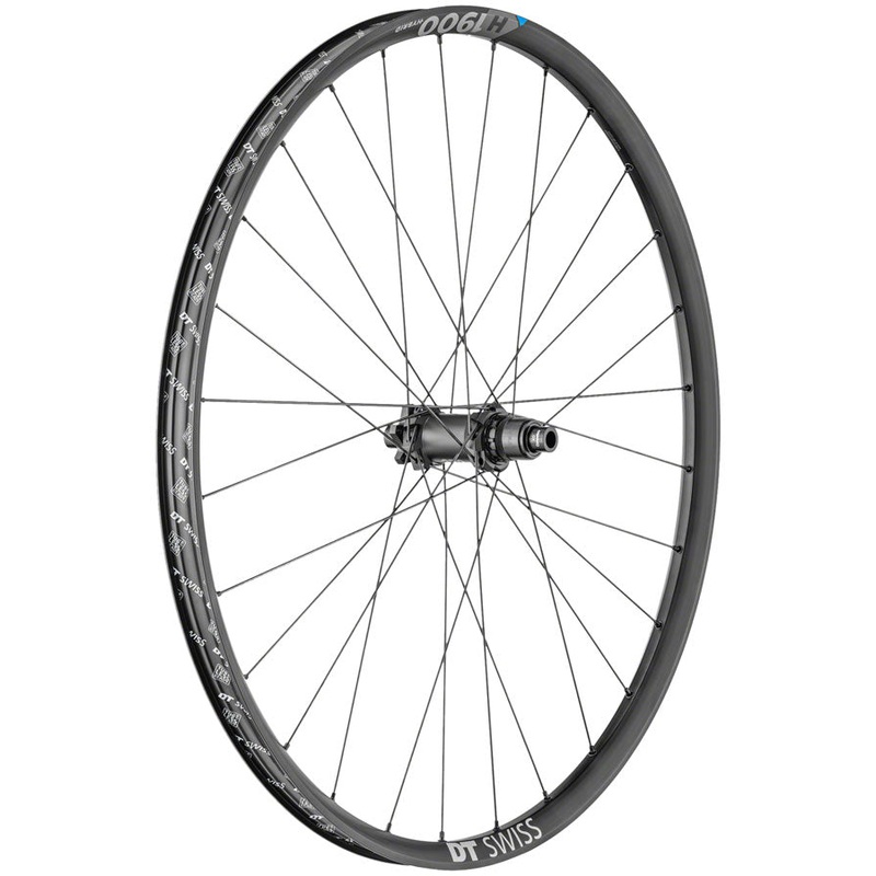 DT Swiss H 1900 Spline 30 Rear Wheel – 27.5″, 12 x 148mm, 6-Bolt, XD, Black